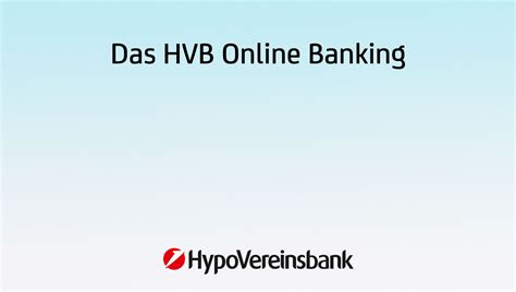 HVB Online Banking .